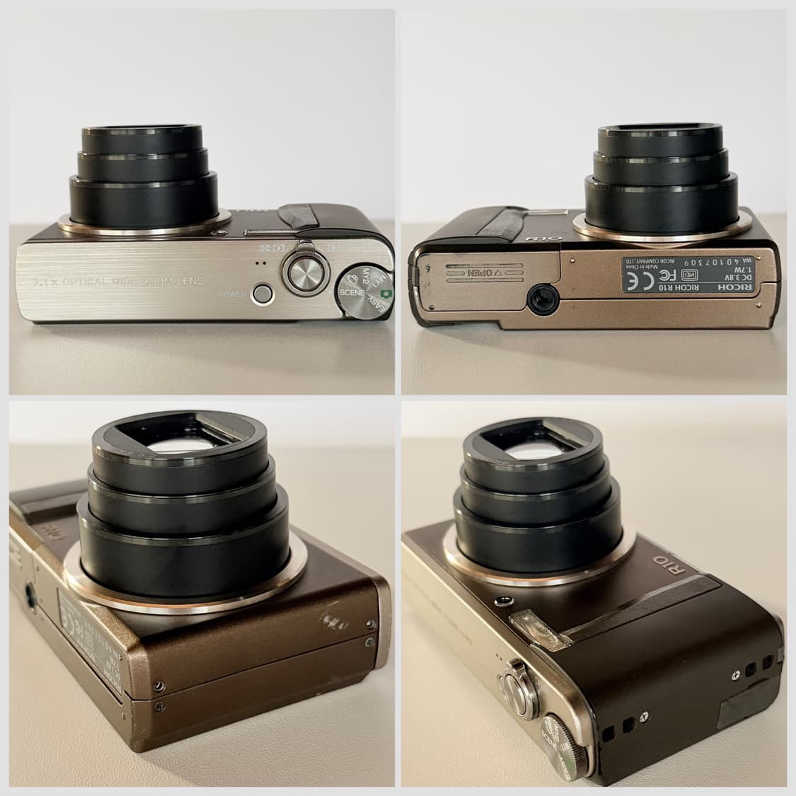 ✨풀세트 박스✨  Ricoh 리코 r10 브라운 빈티지디카 상품이미지4