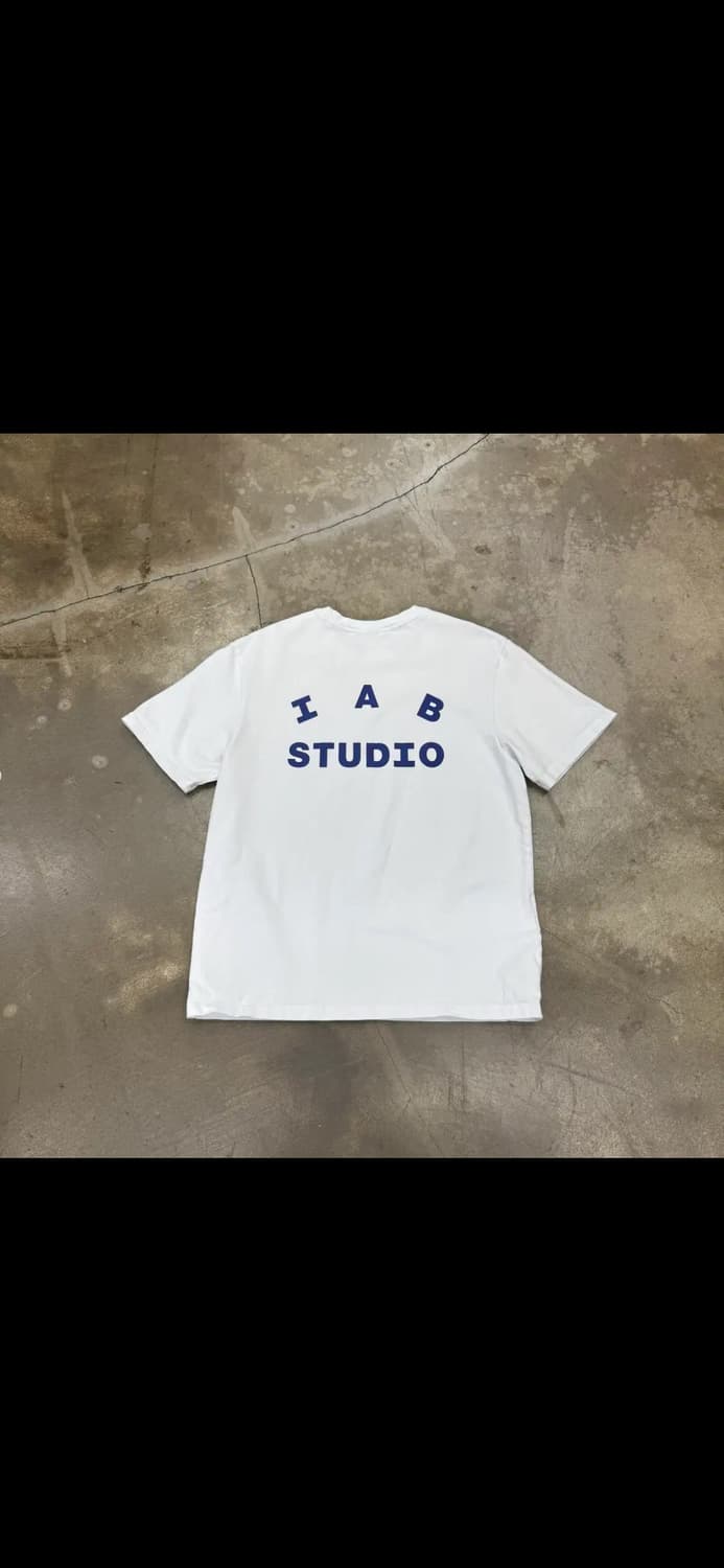 IAB studio 반팔 포카리/흰색 아이앱 상품이미지1