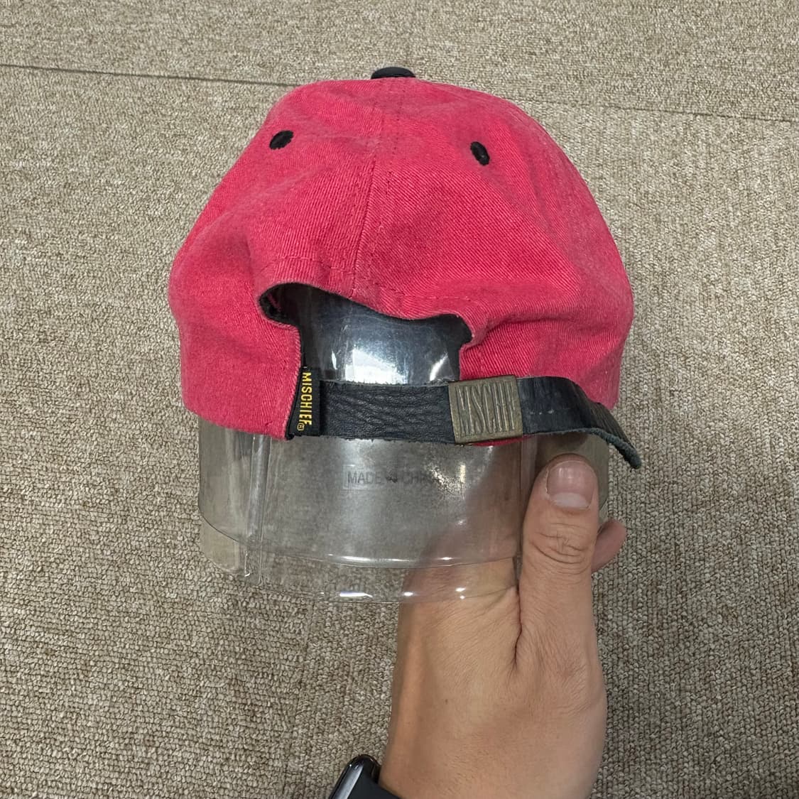 미스치프 스웨이드 모자 상품이미지4