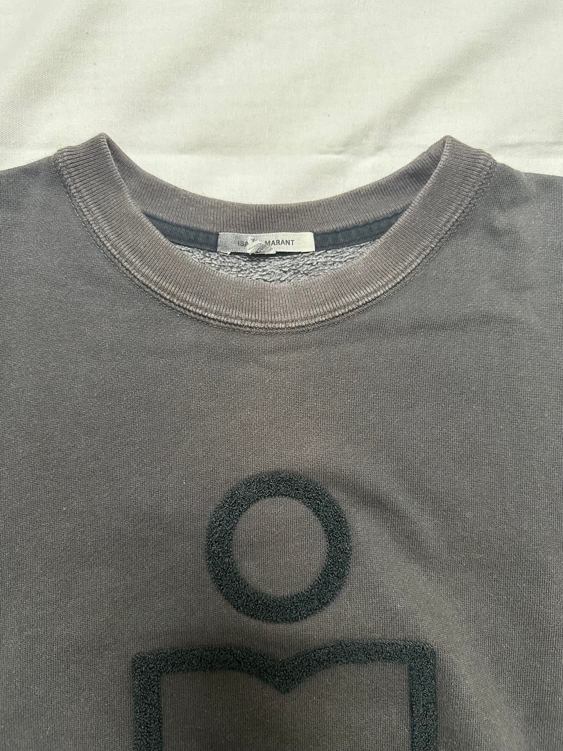 [M] 이자벨마랑 블랙 로고 스웨트셔츠 상품이미지4