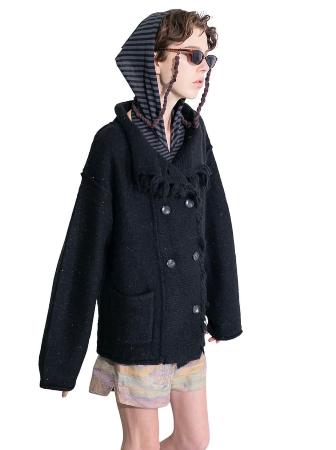 PERVERZE 퍼버즈 아웃 포켓 니트가디건 판매 상품이미지3