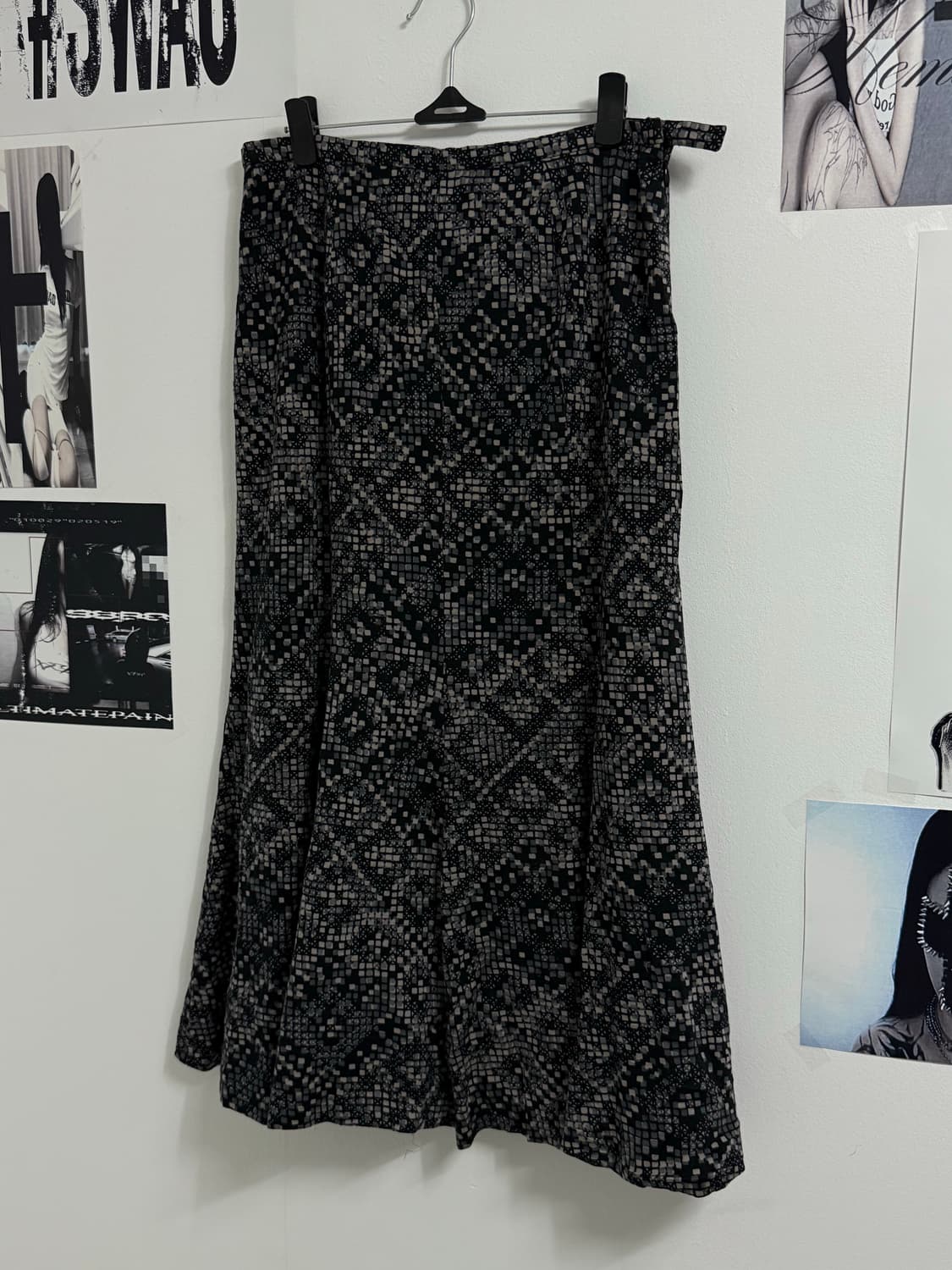 Oriental mood pattern long skirt 상품이미지2