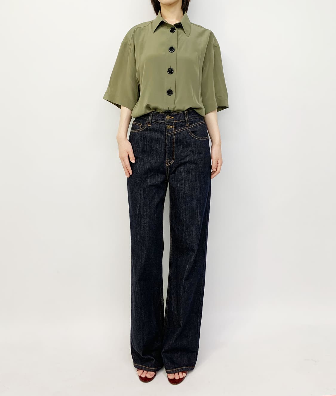 발렌티노 실크 셔츠 블라우스 상품이미지1