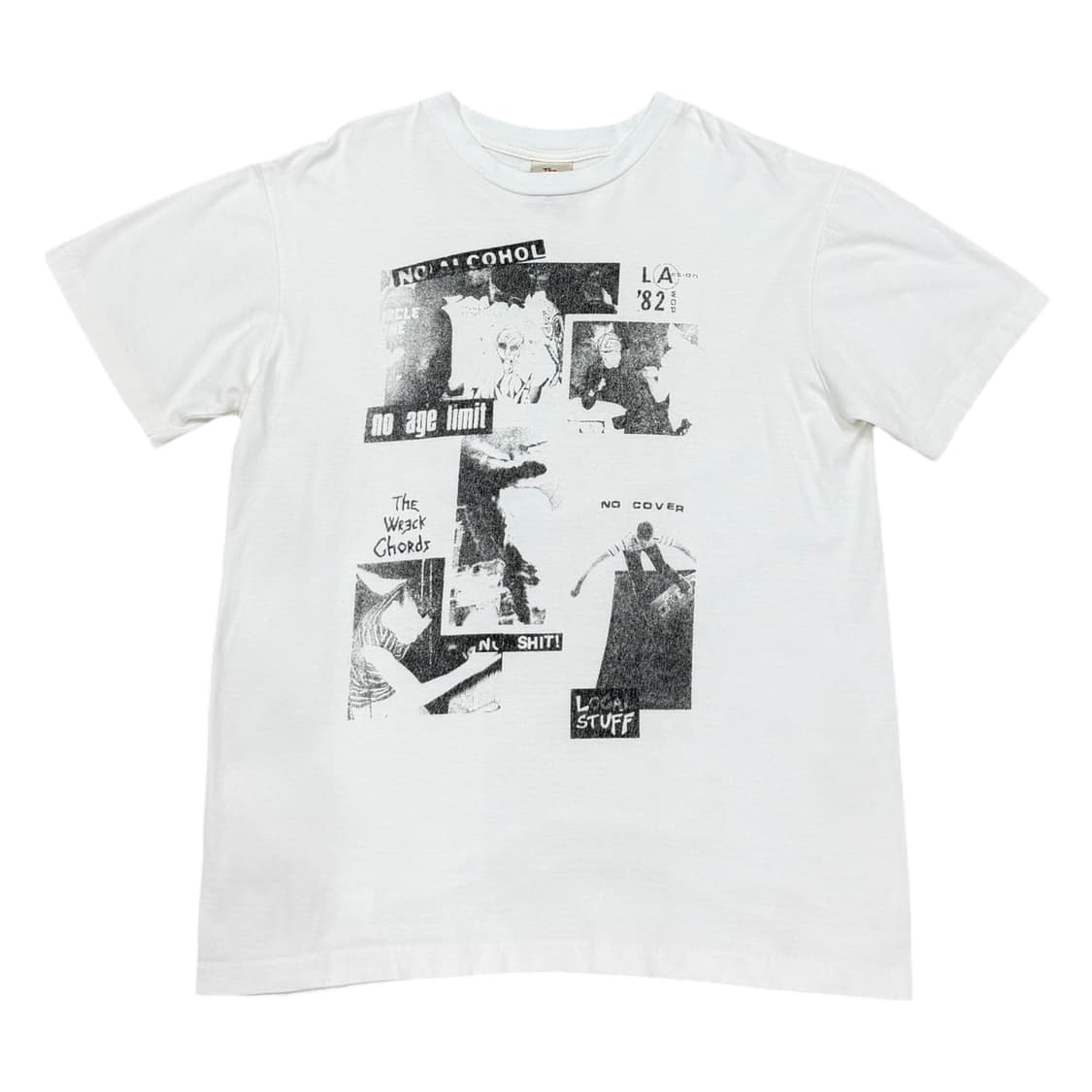 더뤡코즈 LA 반팔 티셔츠 화이트 1 상품이미지1