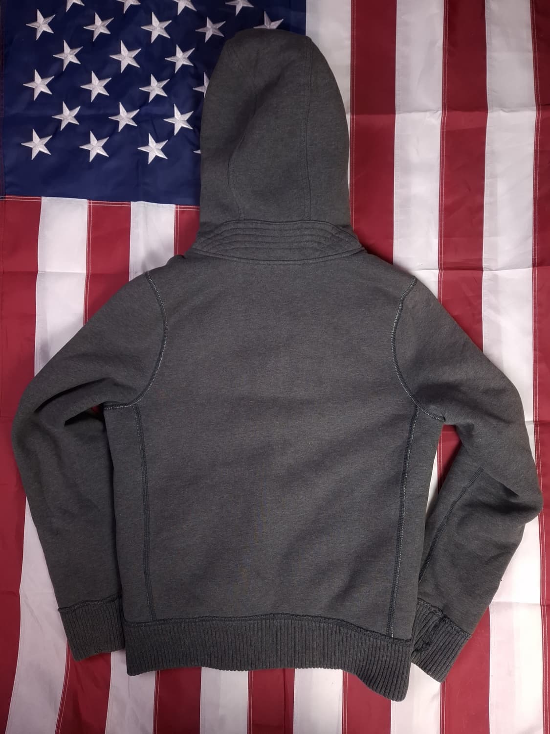 오리지날 아베크롬비 양털 울프죠 후드 집업 상품이미지9