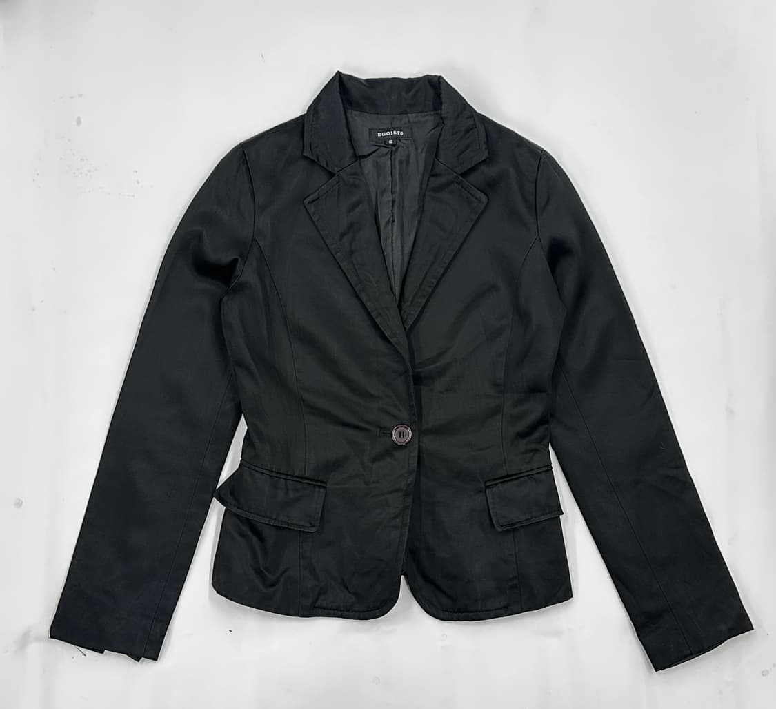 EGOIST 에고이스트 블랙 지뢰계 블레이저 자켓 마계 나나깔 고스로리 상품이미지3