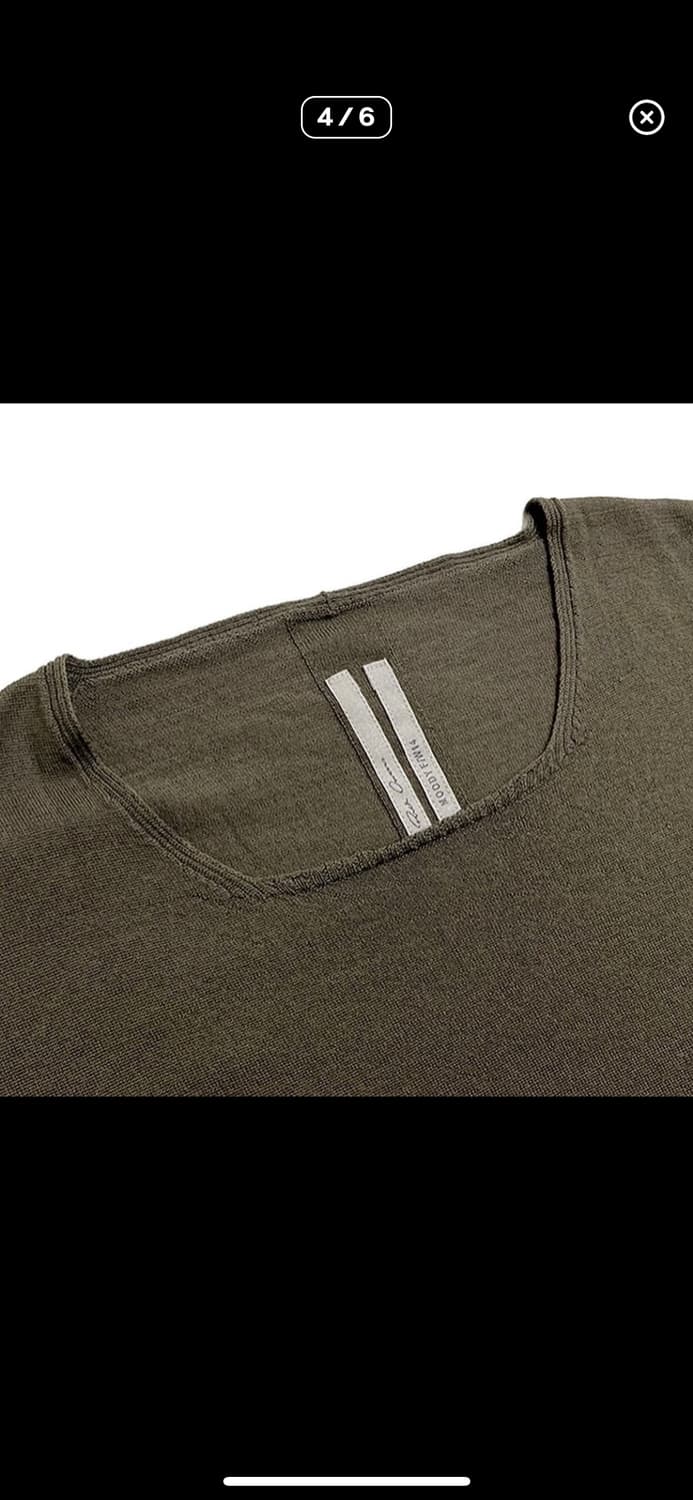 Rick owens cut and sew knit 상품이미지4