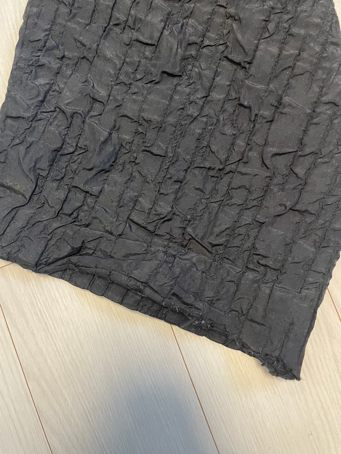 해칭룸 트라이앵글 트라우저 크리즈 블랙 [3] 상품이미지3