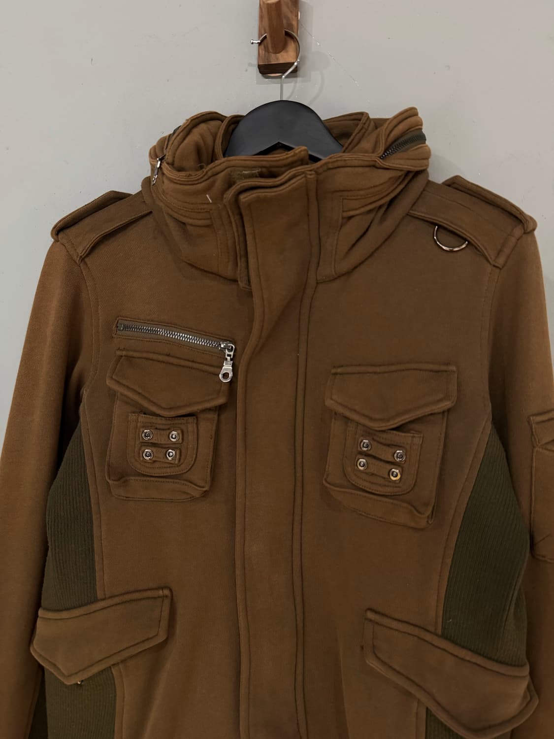pocket detail ribbed bono jacket 상품이미지7