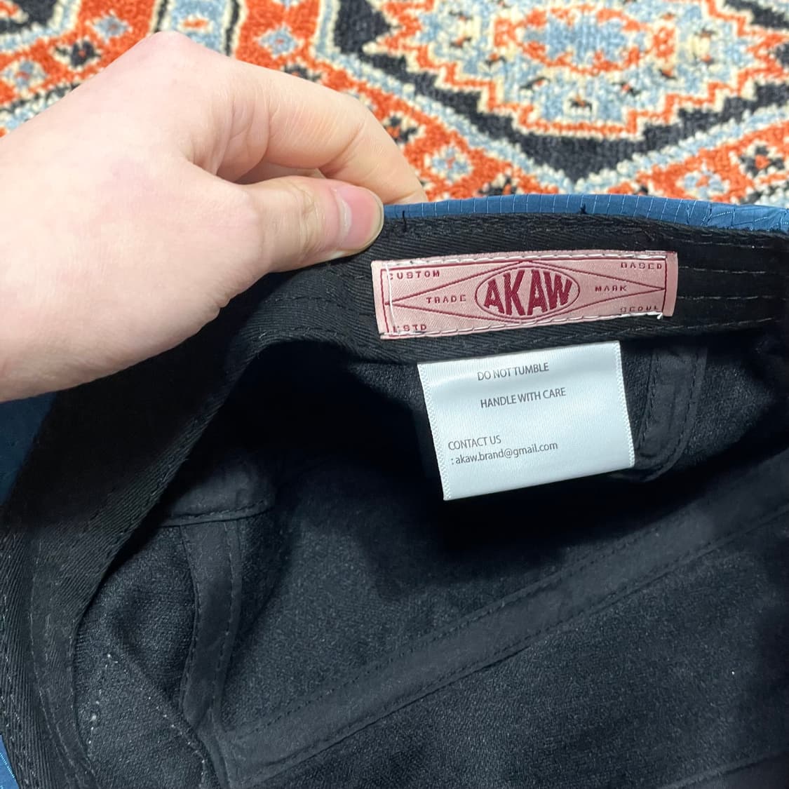 AKAW 블루 캠프캡 서프캡 FREE 상품이미지4