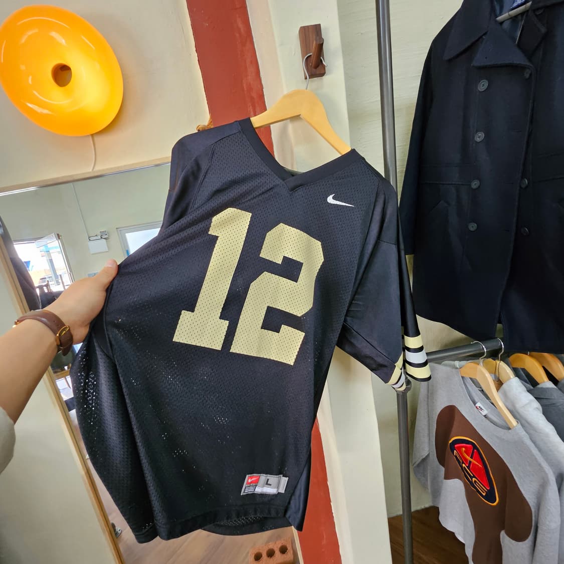 90s 나이키 팀 풋볼(럭비) 메쉬 저지 상품이미지2