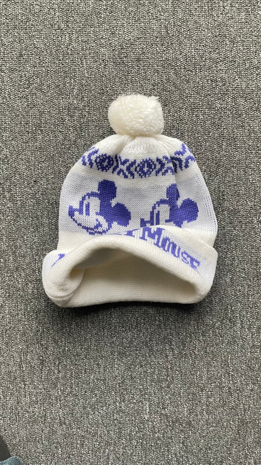 Mickey mouse pom pom beanie 상품이미지2