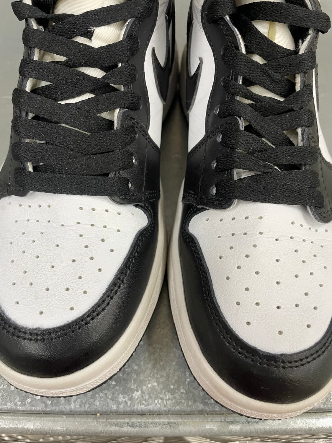 나이키 조던 1 하이 85 블랙 화이트 240 상품이미지7