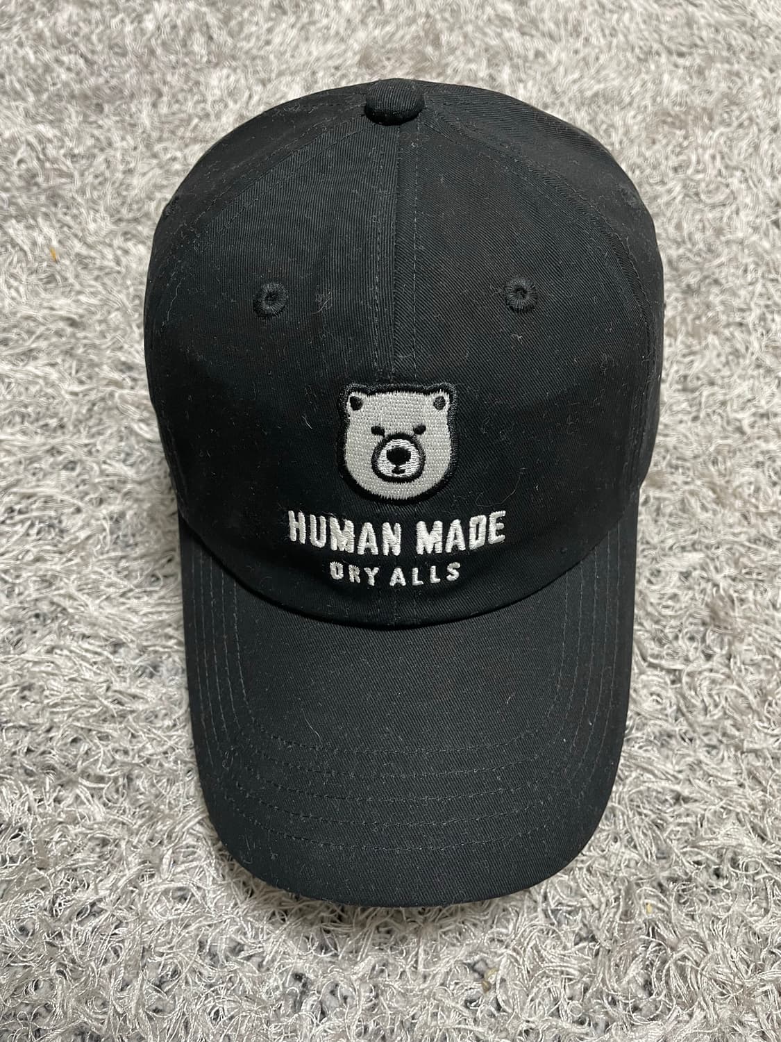 휴먼메이드HumanMade 베어 블랙 캡 Free 상품이미지2