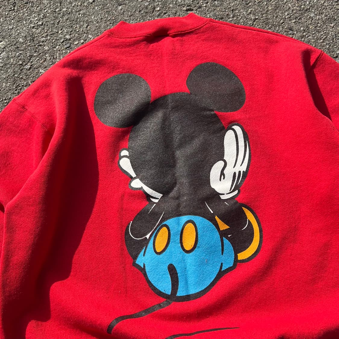 90‘s USA 미키마우스 스웻셔츠 상품이미지6