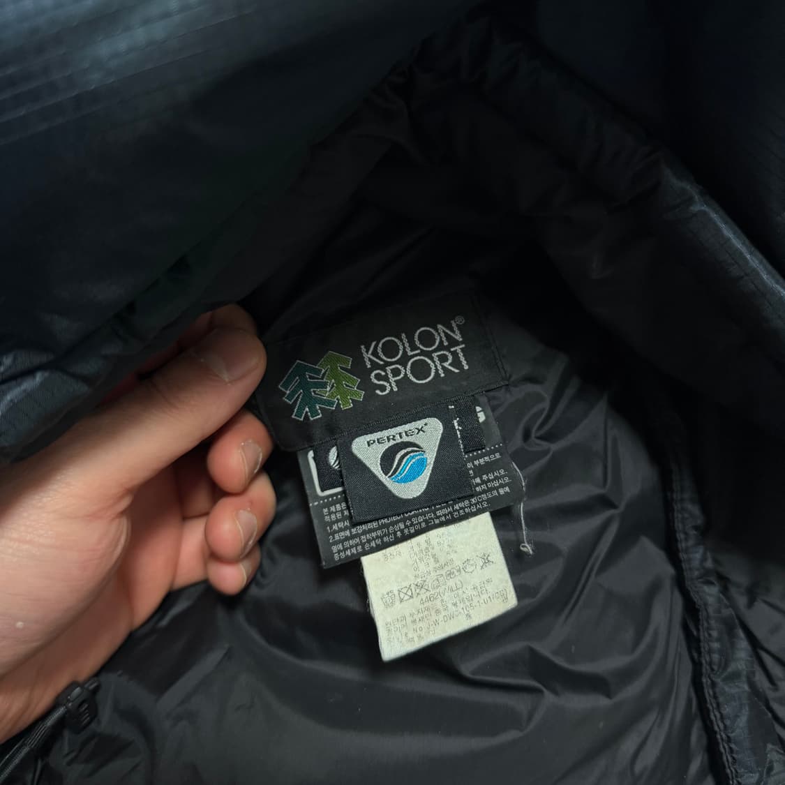 코오롱스포츠 800+ 퍼텍스 다운 패딩 상품이미지4