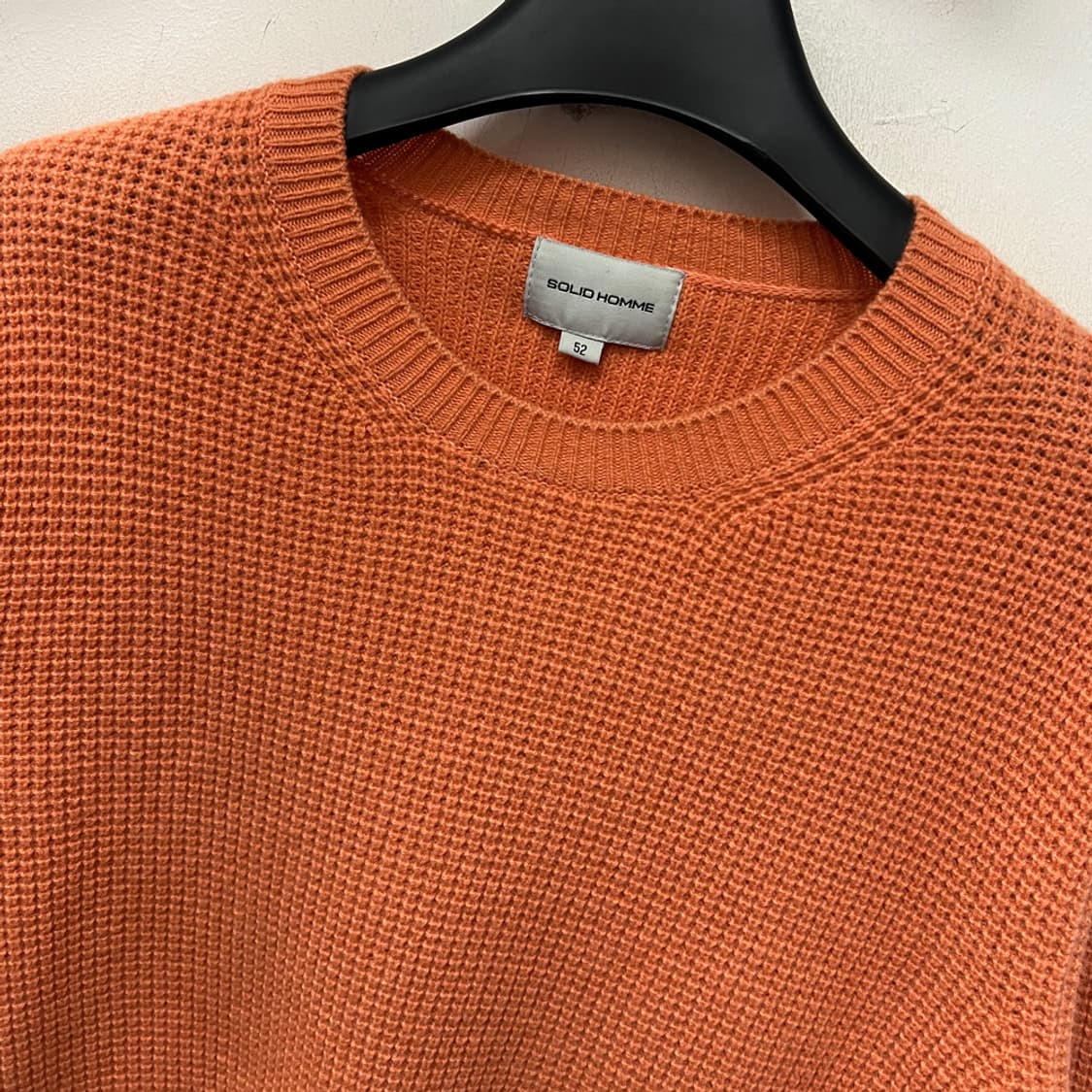 솔리드옴므 라운드 캐시미어 니트 스웨터 110 상품이미지3