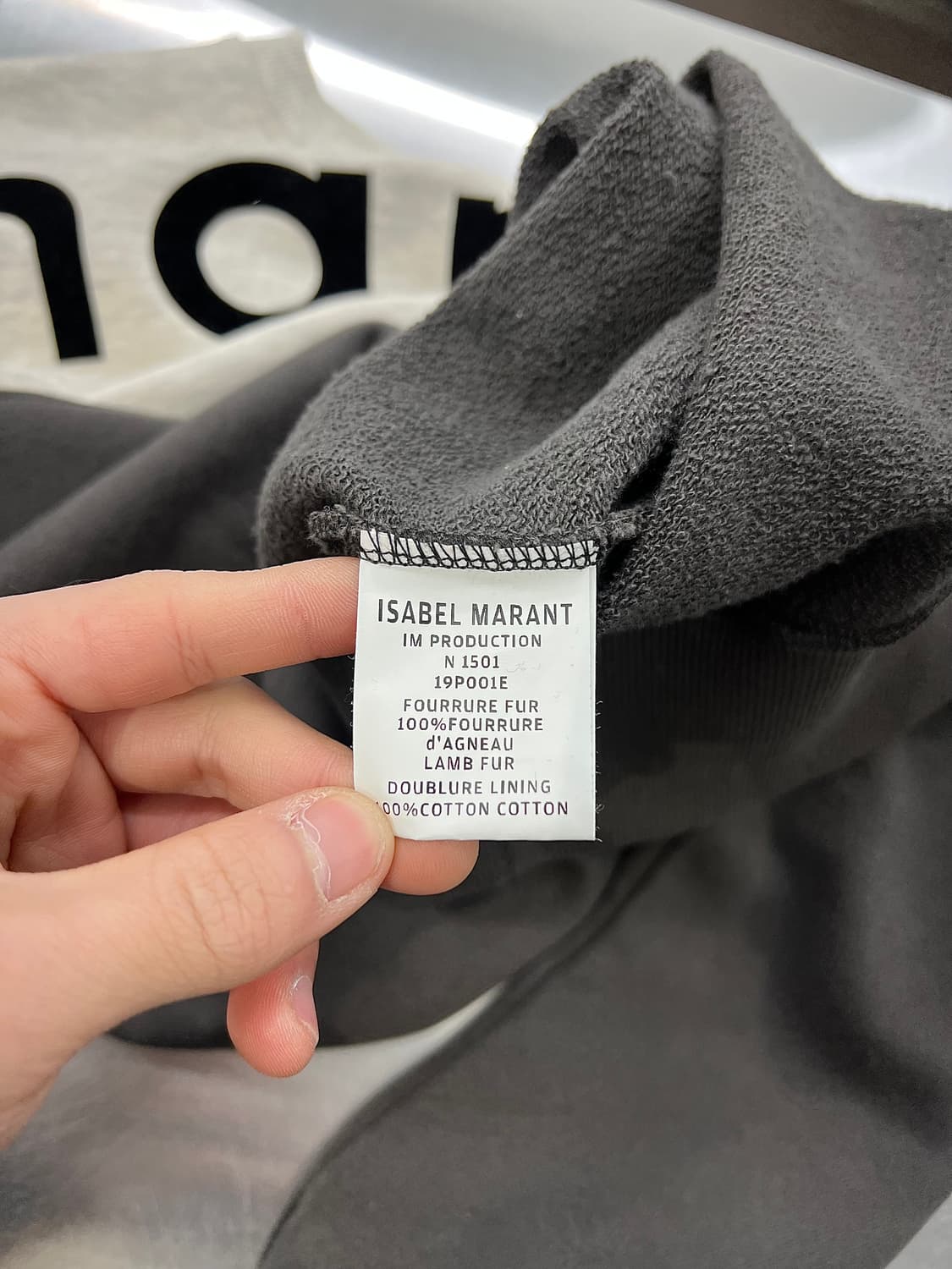 이자벨마랑 24fw 휴스턴 크루넥 스웨트 셔츠 상품이미지8