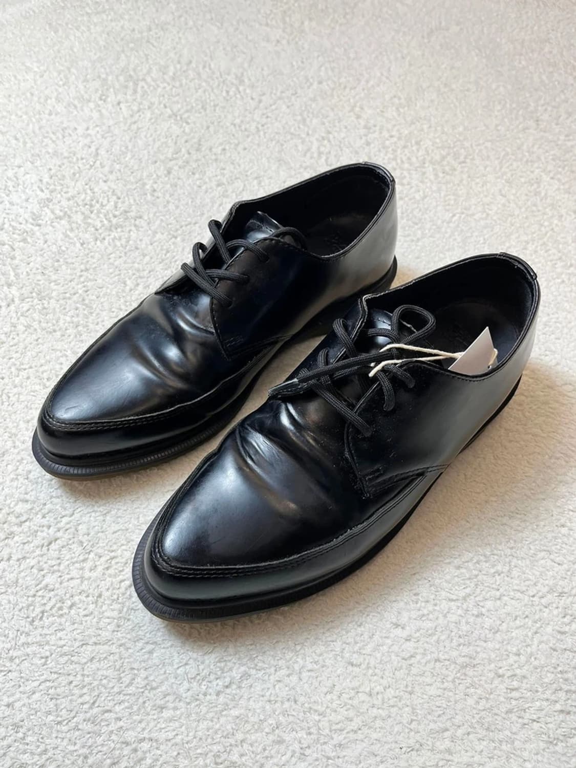 닥터마틴 가죽 블랙 클리퍼 워커 슈즈 A1718 상품이미지2