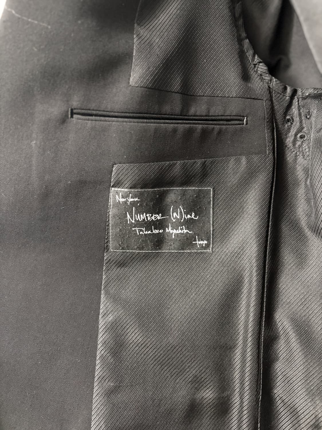 [ARCHIVE] Number (N)ine F06 Tailored Jac 상품이미지9