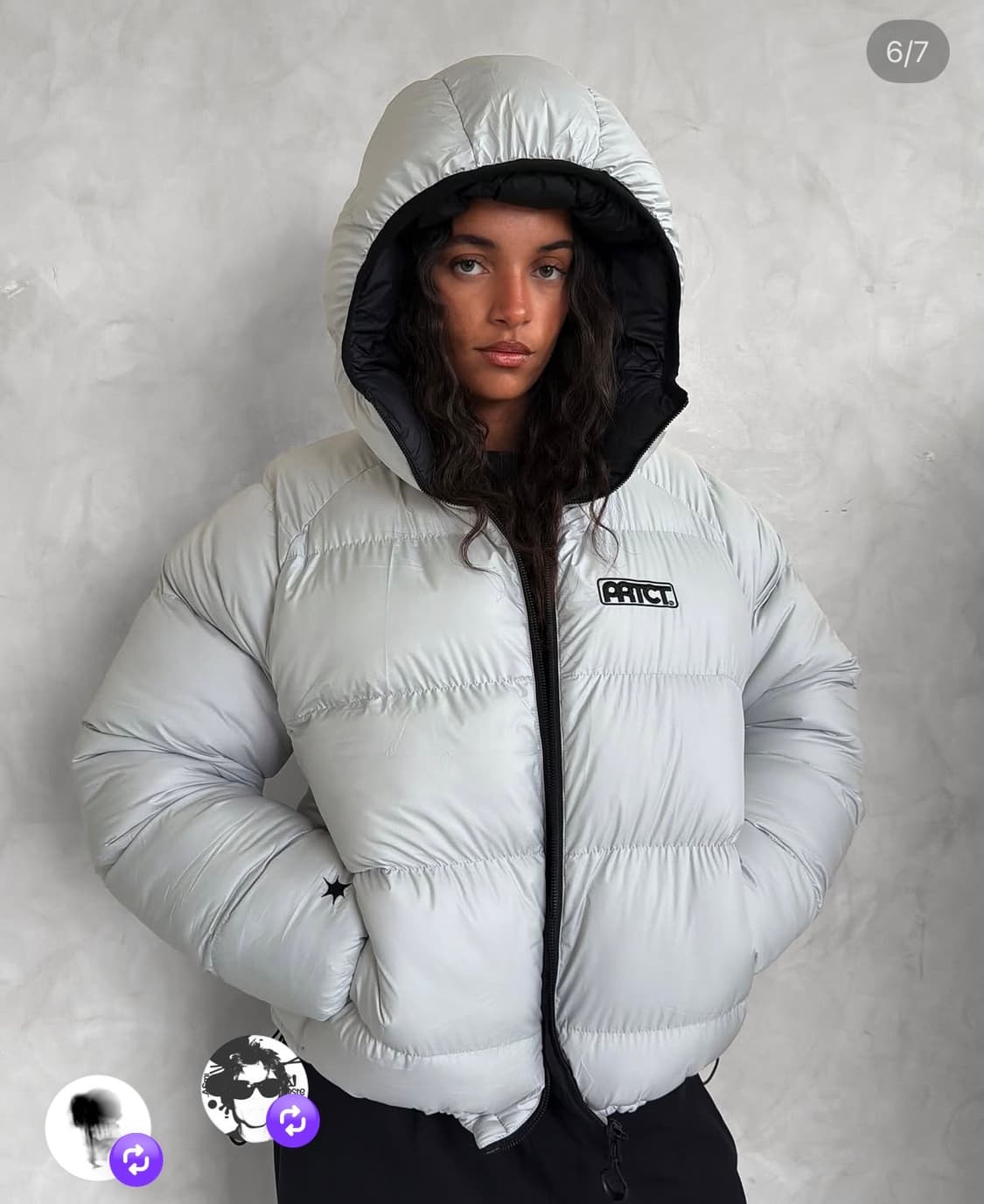 protect ldn  프로텍트 런던 리버서블 패딩 사이즈 M 새상품  상품이미지5