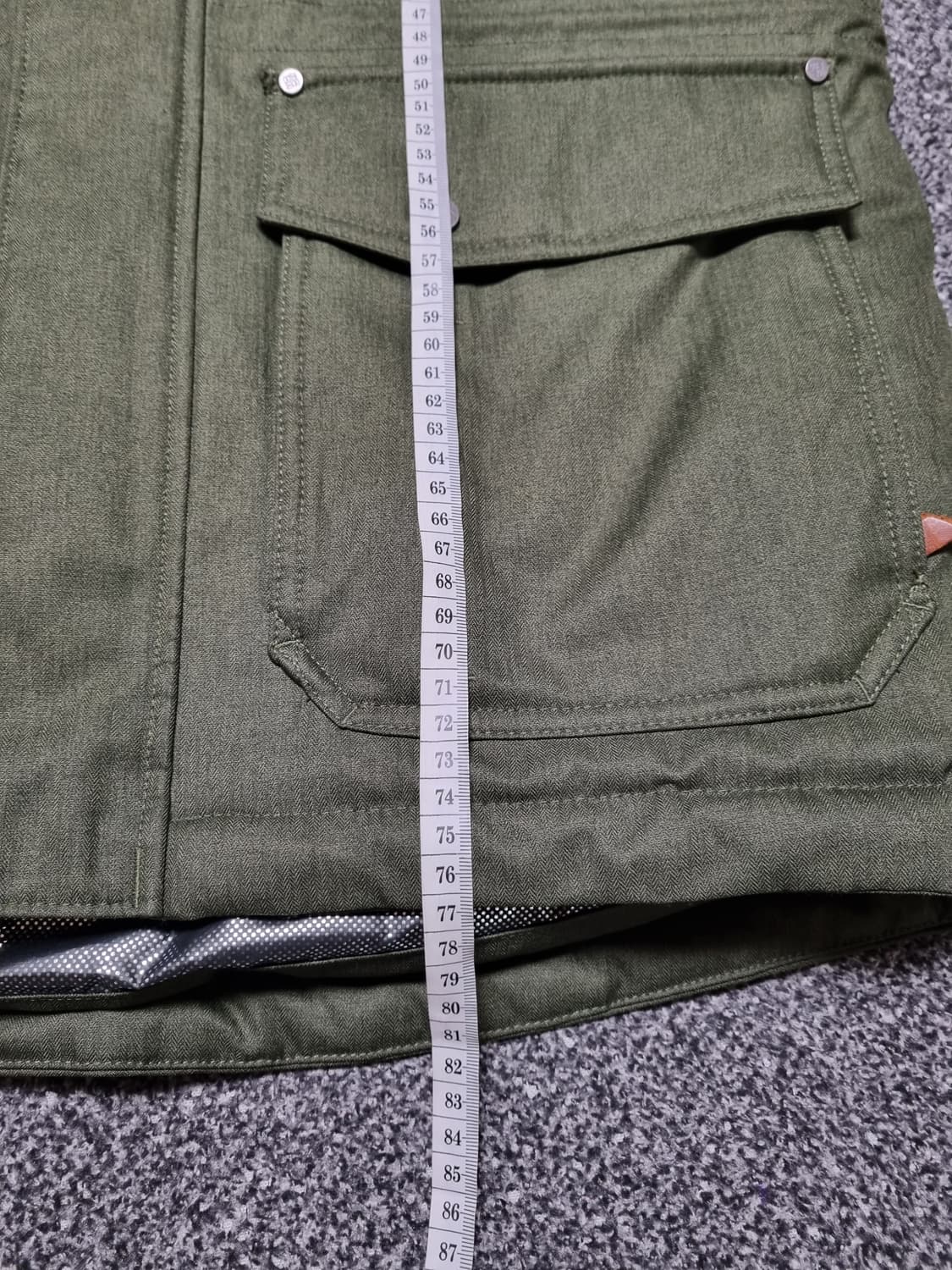 콜롬비아 남성 하프패딩 상품이미지9