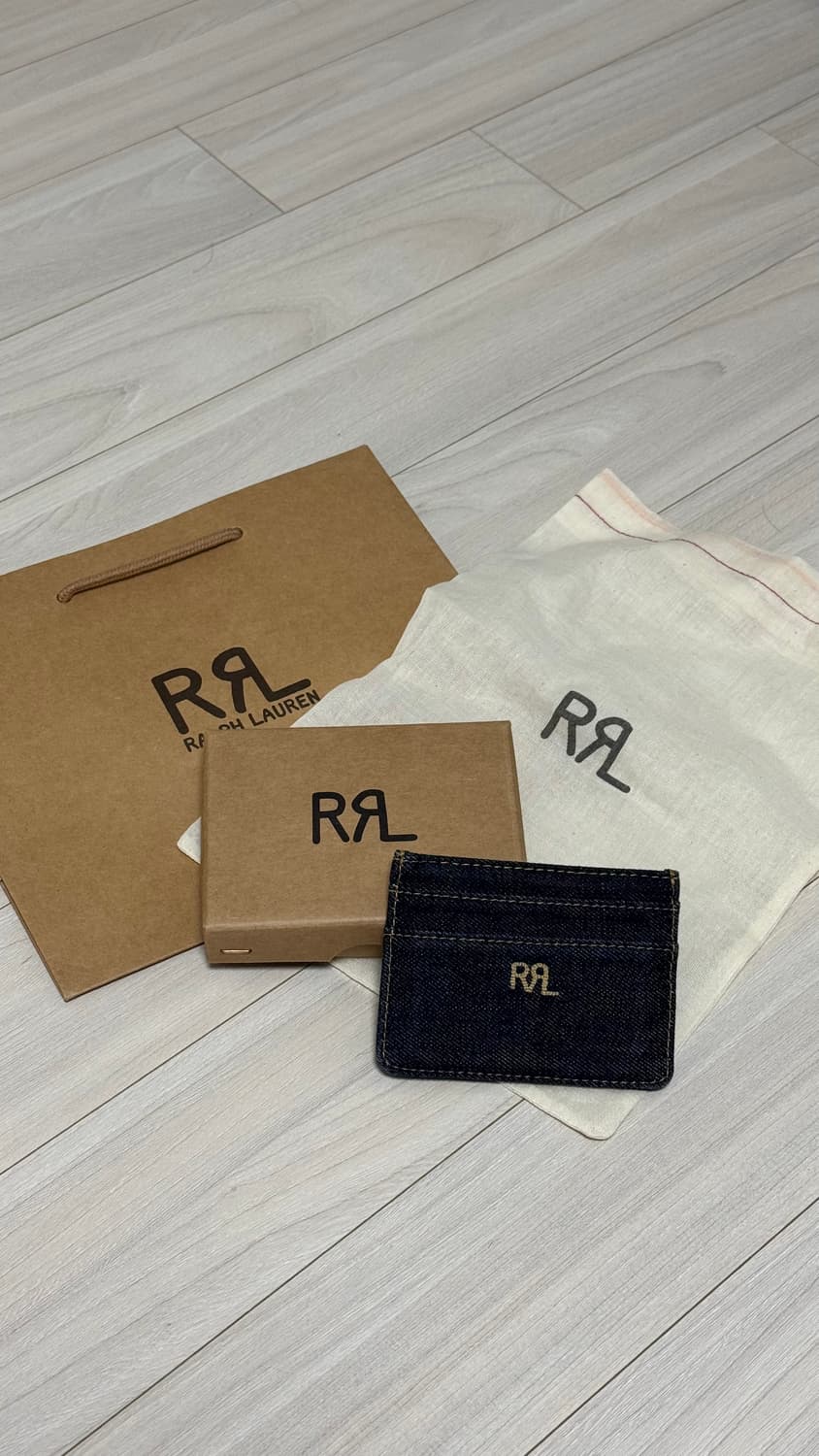 [OS] RRL 인디고 데님 카드 홀더 상품이미지1