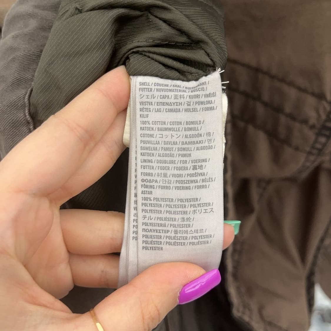 아베크롬비 밀리터리 워크웨어 야상 자켓 S C06896 상품이미지6