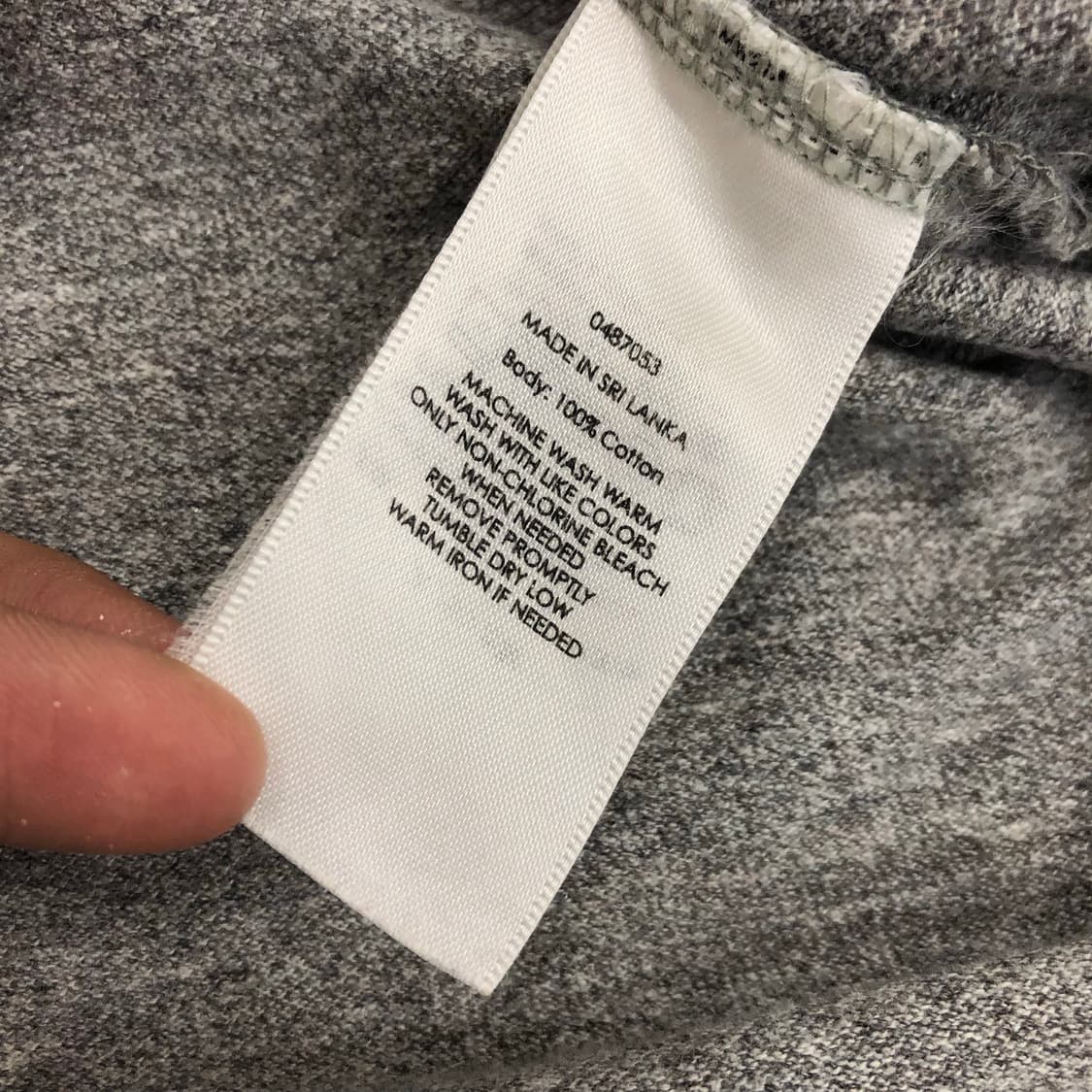 폴로 랄프로렌 빅포니 그레이 롱슬리브 카라 티셔츠 상품이미지5