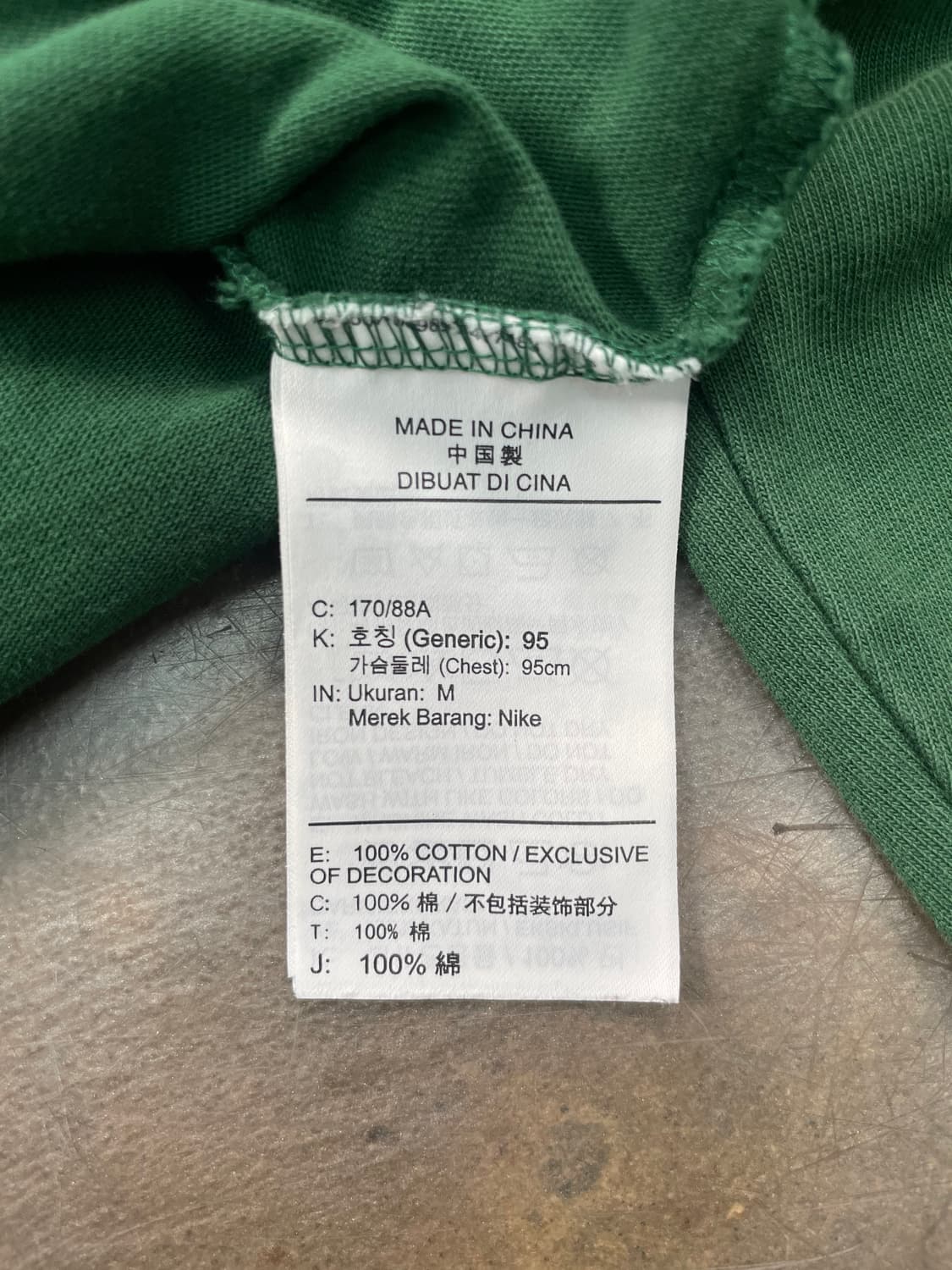 스투시 X 나이키 롱 슬리브 티셔츠 상품이미지6