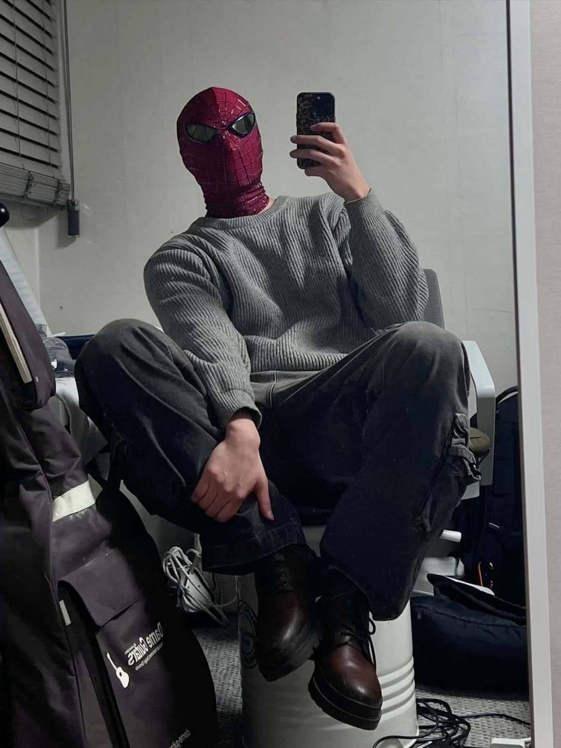 하이퀄리티 제작 스파이더맨ABS쉘 + 가면 세트판매 상품이미지6