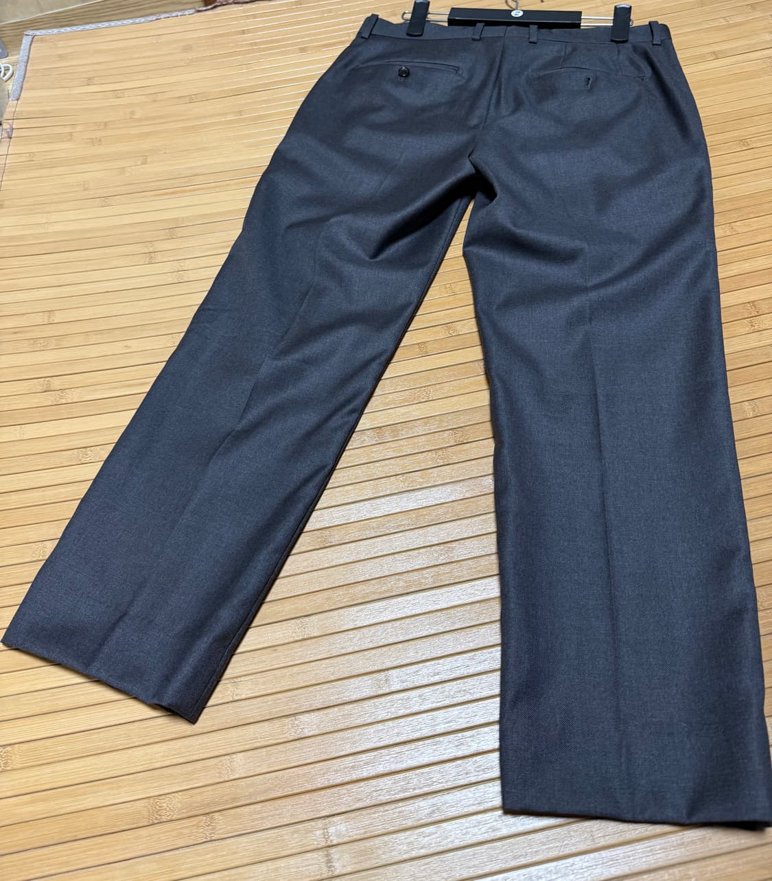 솔리드옴므 차콜그레이 수트 셋업 48 상품이미지8