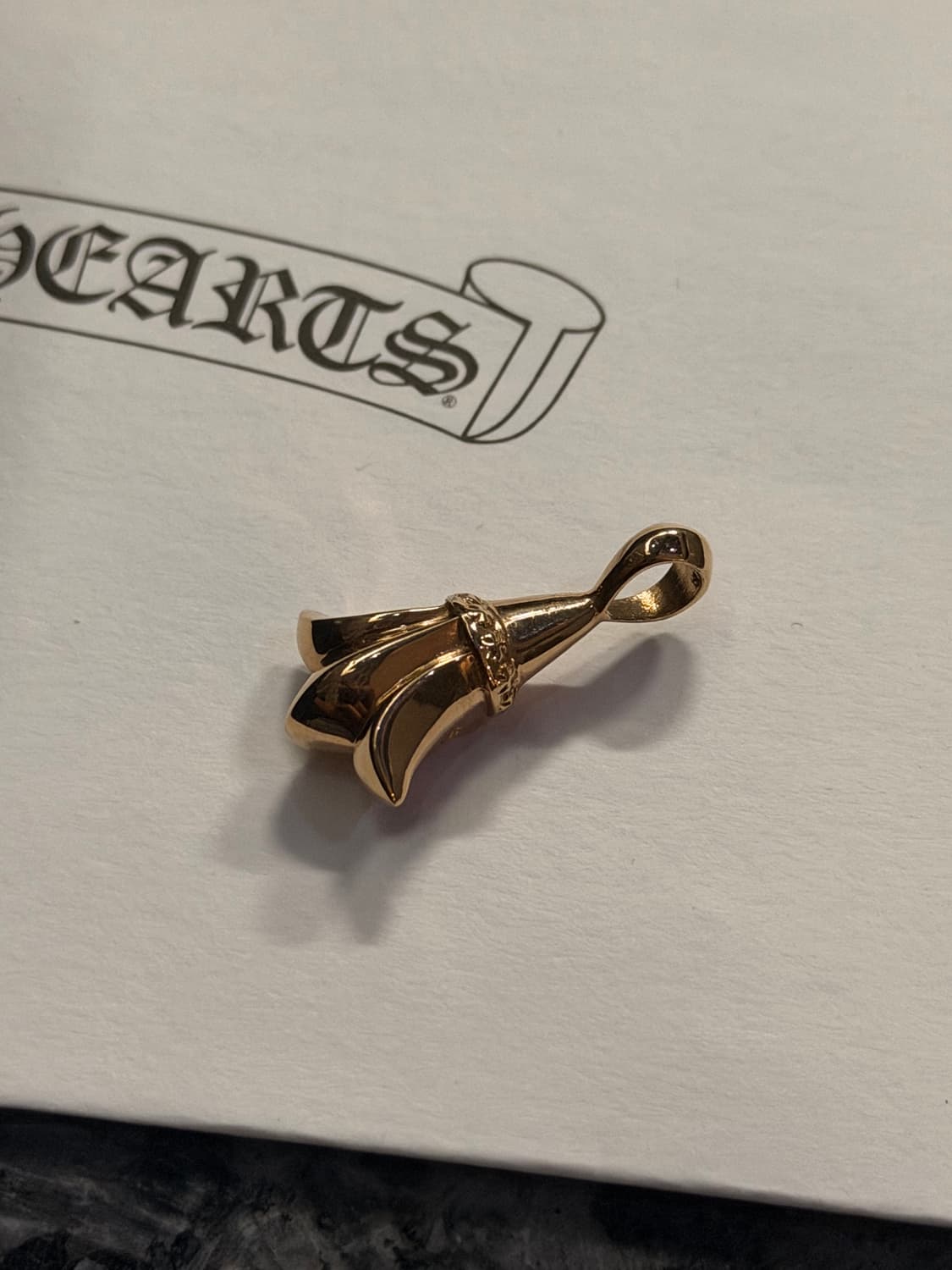 크롬하츠 22k 크로스테일 팬던트 상품이미지2