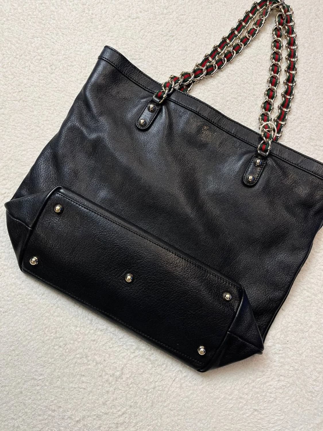 구찌 GUCCI 카프리 체인 미디 토트백 A1657 상품이미지4