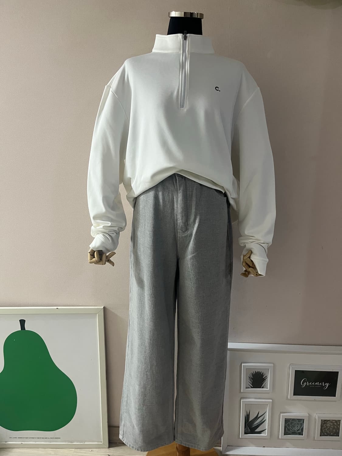 OOTJ그레이기모팬츠(M) 상품이미지9