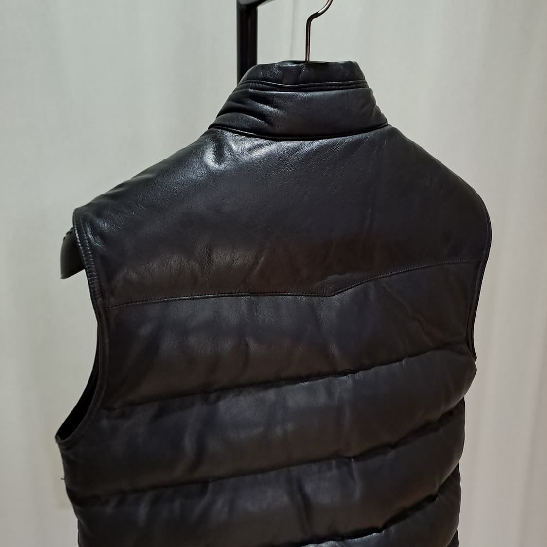 (택포) 양가죽 웨스턴라인 다운 베스트 100 B109 상품이미지4