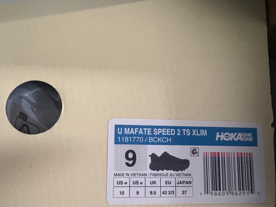 엑슬림 호카 (270,8.5 사이즈) 상품이미지4