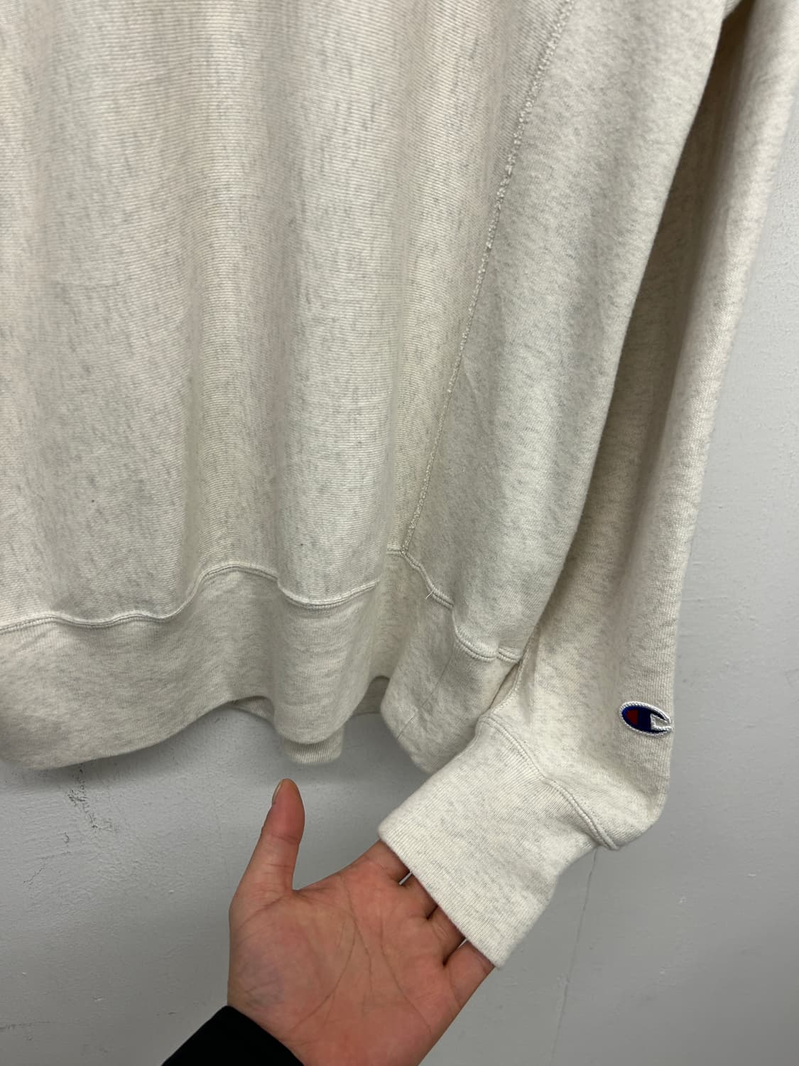 챔피온 리버스위브 롱아일랜드 하프집업 맨투맨 상품이미지3