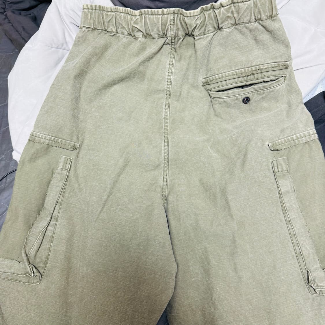 미하라야스히로 25ss 카고 바지 올리브그린 상품이미지8