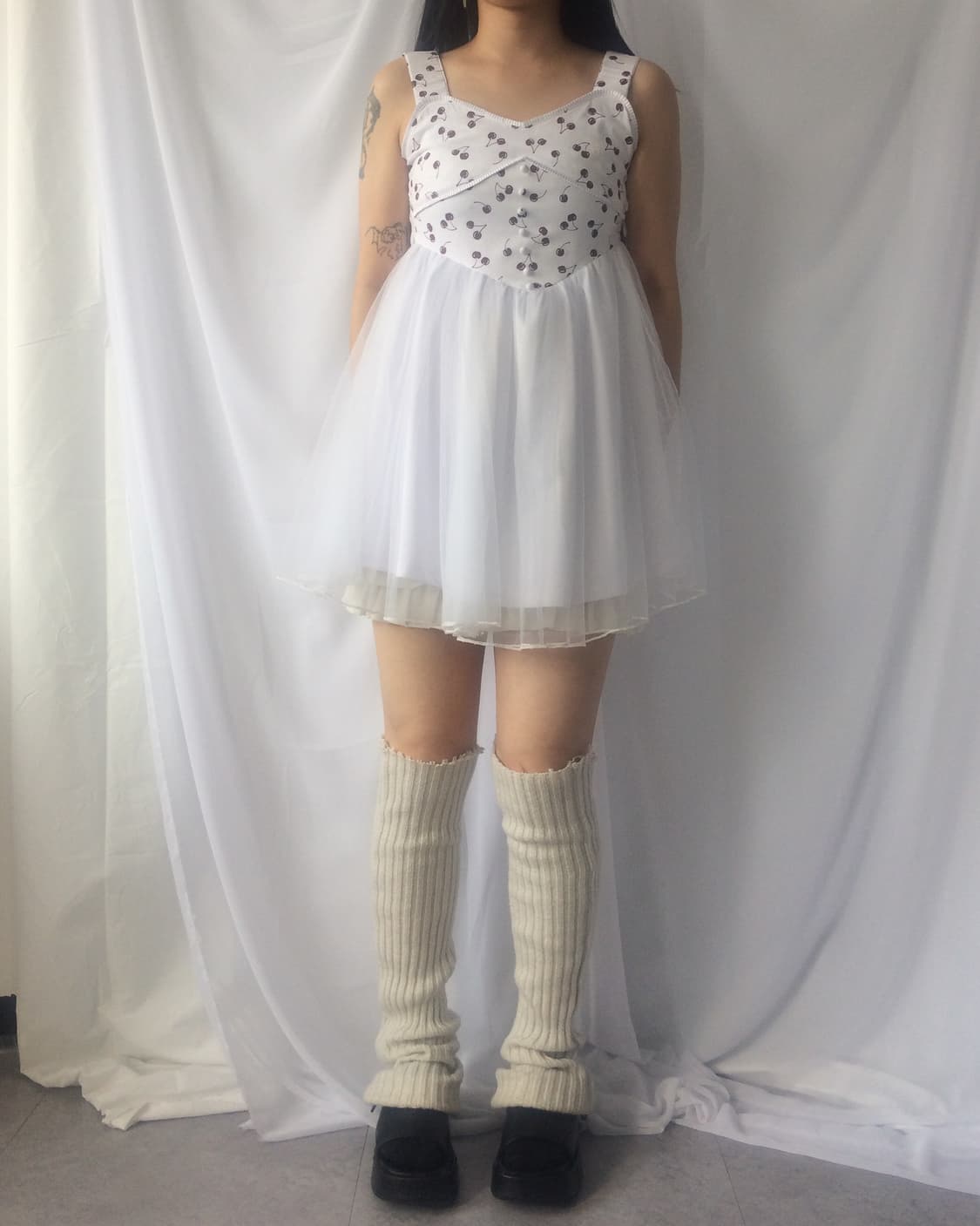 Cheri pattern point sha layered ballet m 상품이미지7