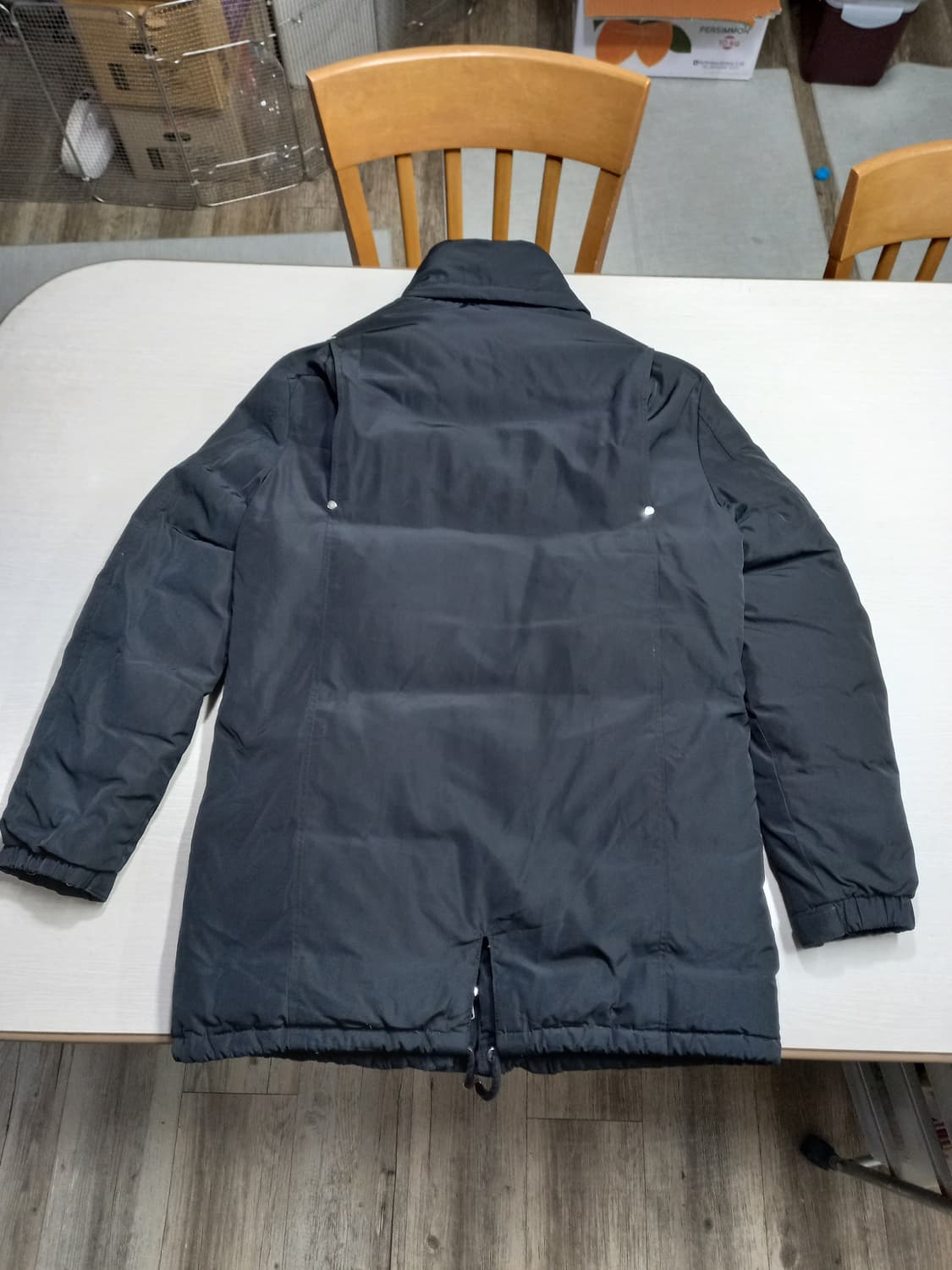 M95 USPA 구스다운 하프패딩 블랙 M-981 상품이미지2