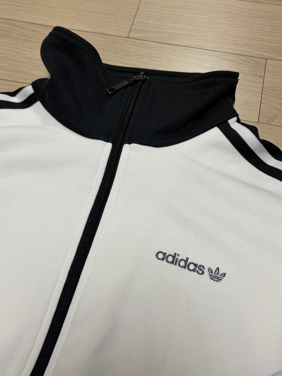 아디다스 져지 트랙탑 화이트 상품이미지3