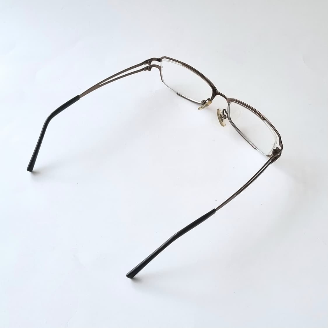 데드스탁 긱시크 유니크 더블 라인 메탈 안경테 1512 상품이미지6