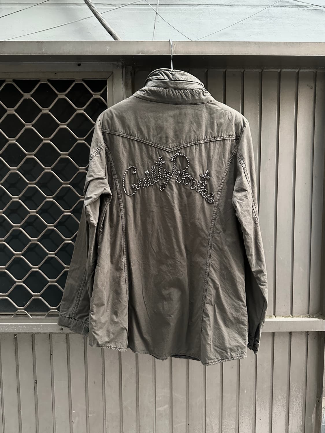 Vintage high neck buttoned jacket 상품이미지1