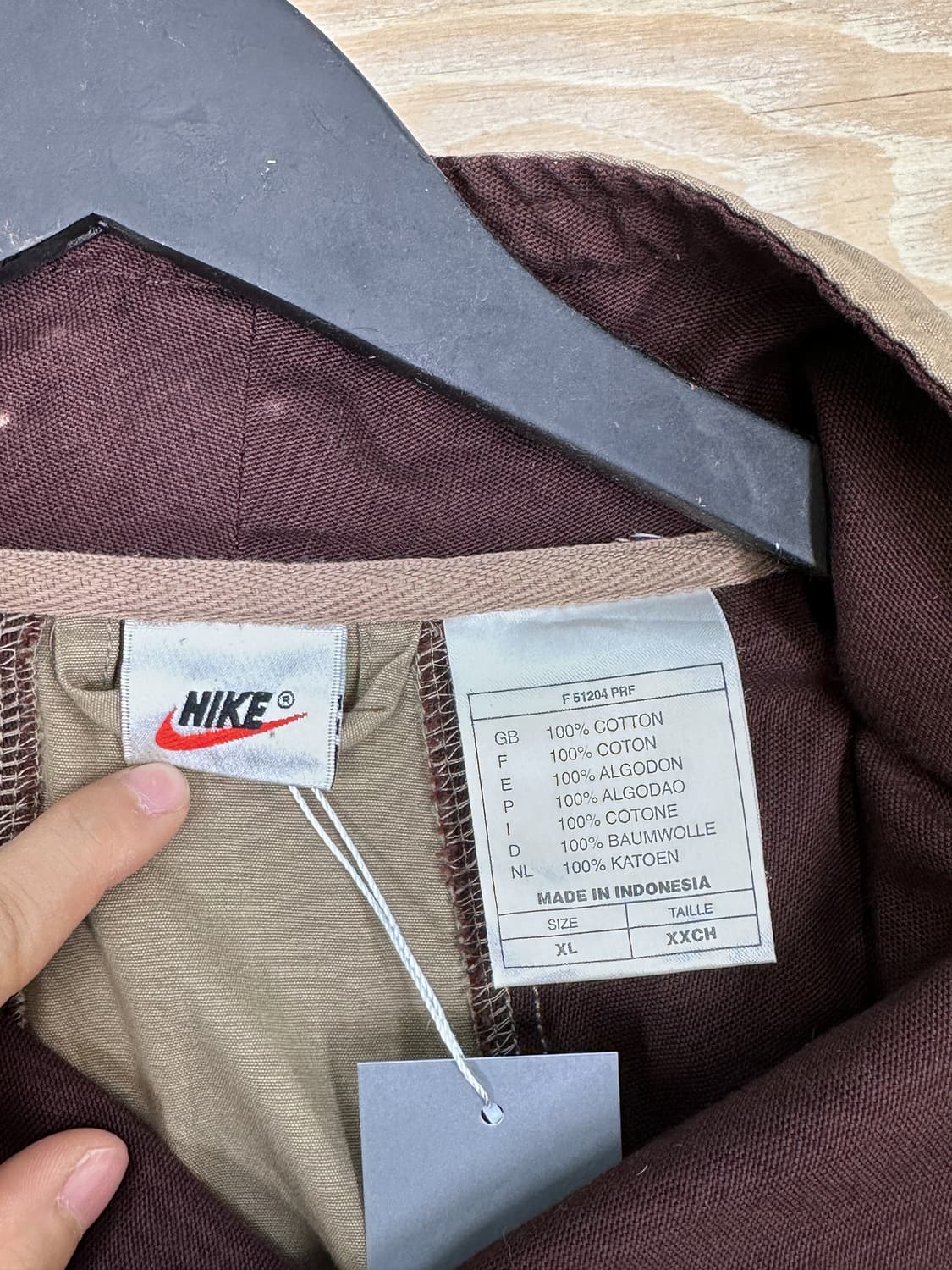 나이키 90’s 에어 스우시 빅 투톤 아노락 상품이미지6