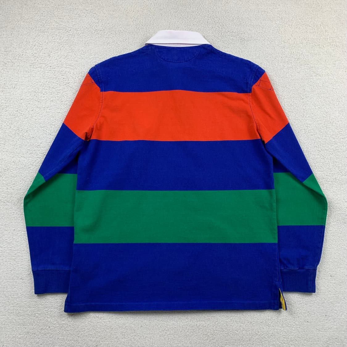 폴로 랄프로렌 하이테크 컬러블록 스트라이프 럭비 티셔츠 상품이미지2