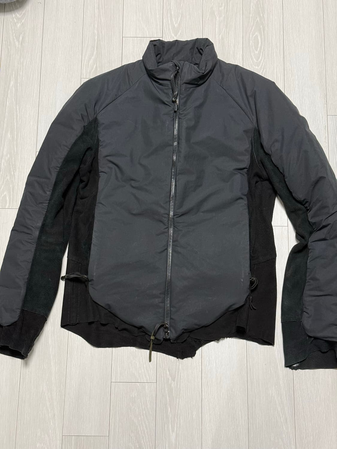 솔로이스트 사슴가죽 패딩 자켓 50사이즈 상품이미지1