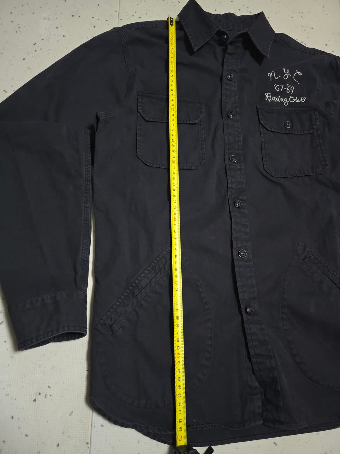 폴로 랄프로렌 셔츠 뉴욕 복싱 클럽 S 사이즈 상품이미지9