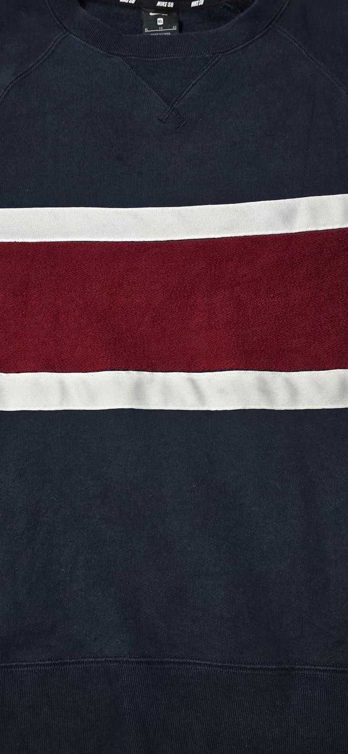 나이키 SB 스트라이프 컬러블럭 크루넥 맨투맨 XL 상품이미지5
