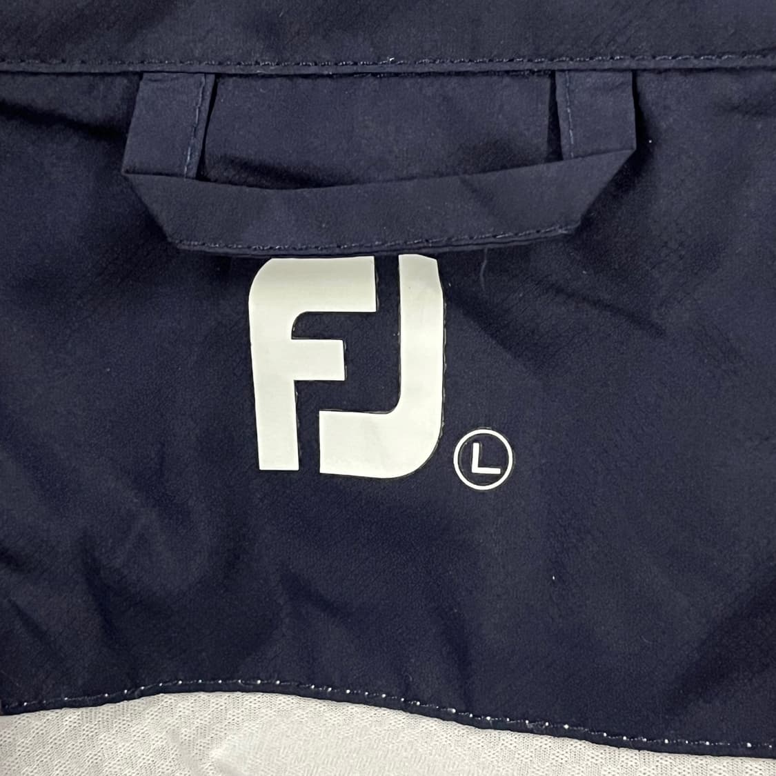 [정품/L] 풋조이 네이비 바람막이 자켓 b16 상품이미지5